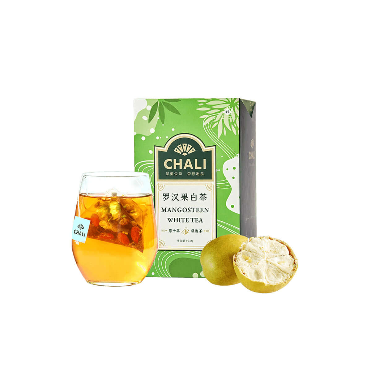 Mangosteen White Tea 45g (15 Tea Bags)-0