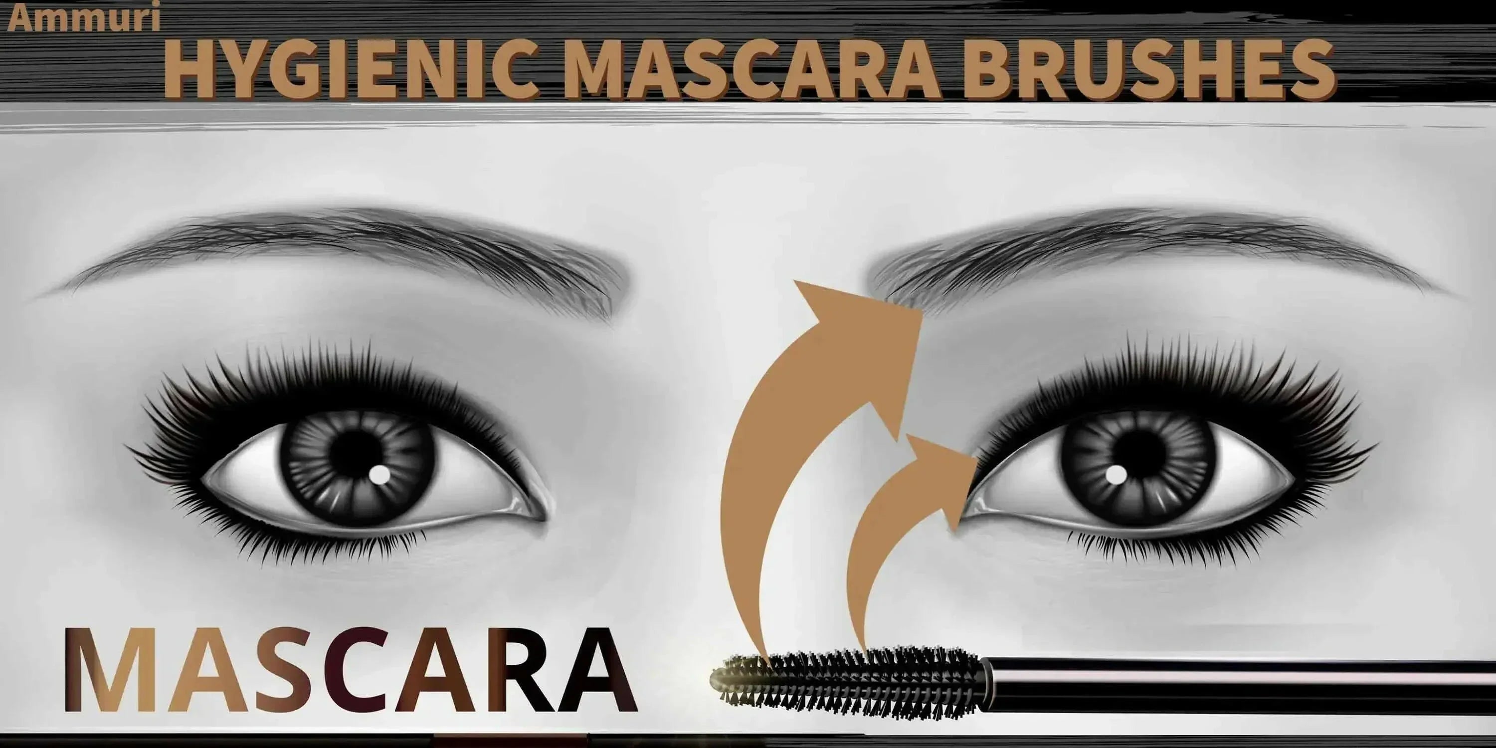 Ammuri Skincare Hygienic Mascara Brushes & Brow Wands-2