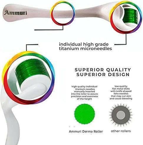Ammuri Skincare Micro Needle Derma Roller System-0