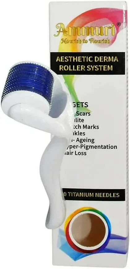 Ammuri Skincare Titanium Derma Roller 0.5mm System-1