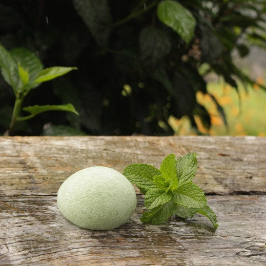 Green Tea Konjac Sponge (to purify skin)-1