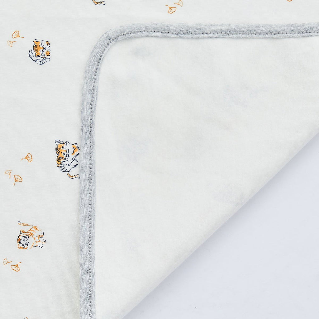 Lively Tiger Waterproof Baby White Changing Mat-4
